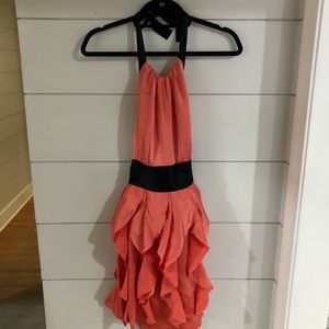 BCBG MAXAZRIA Coral cocktail dress, 6